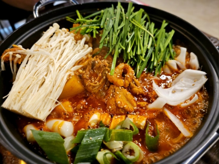  구미옥계 맛집 큰손곱도리탕 술안주로 끝내줘요.