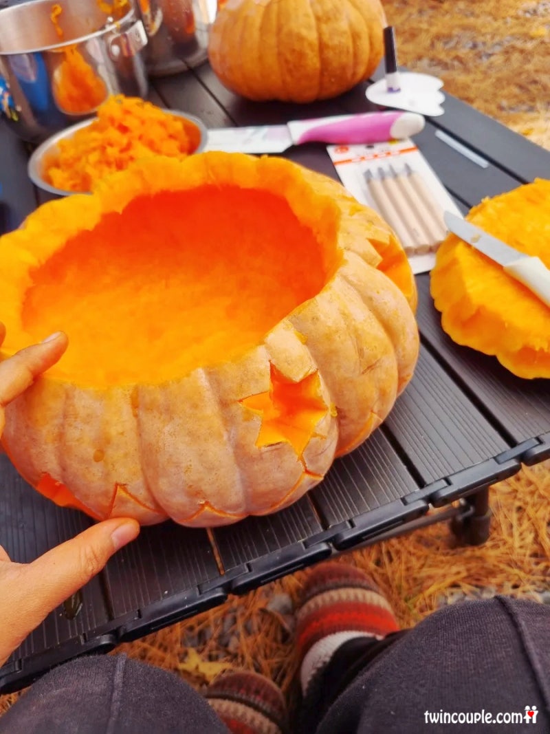 아이랑 할로윈 호박 만들기🎃 (다양한 잭오랜턴 모음) : 네이버 블로그, image size:800x1067