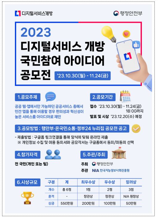 네이버, 카카오 등 자주 쓰는 앱에서 이용하고 싶은 공공서비스를 제안해 주세요 네이버, 카카오 등 자주 쓰는 앱에서 이용하고 싶은 공공서비스를 제안해 주세요