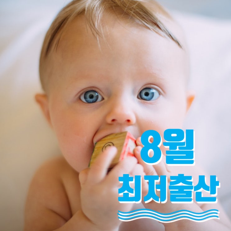  역대 최소 출생률  23년 8월 출생아 1.9만명: 코로나19,  경제적 불안정, 혼인 연기의 영향