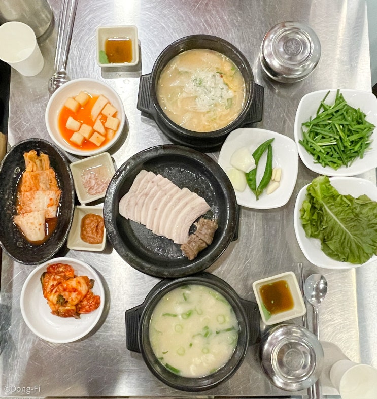 부산 수변최고돼지국밥 센텀점 :: 입에서 살살 녹는 항정살, 웨이팅 국밥 맛집