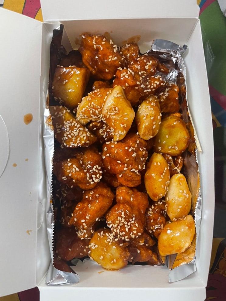  [성남 단대오거리역 맛집] 180도 세이브존 성남점 닭강정 솔직 후기