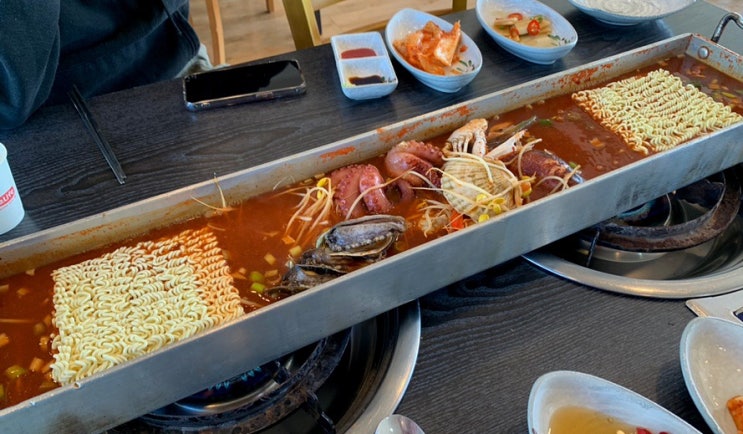  제주도 서귀포 사계항 앞 사계바다해물라면 해장에 최고인곳 내돈내산