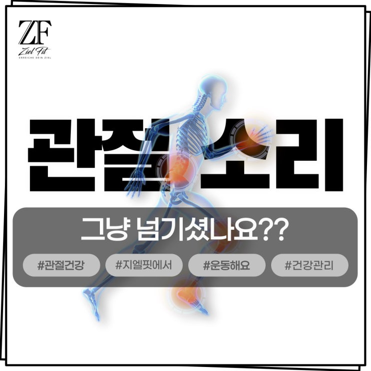  [쌍문동헬스장 / 쌍문동 PT] 운동할 때 관절에서 소리가 나요 ※방치금지※
