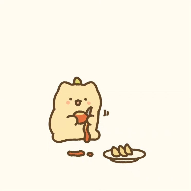  블로그툰/베리베리뱁 veryberrybap<사과 깎을 줄 몰라서 >