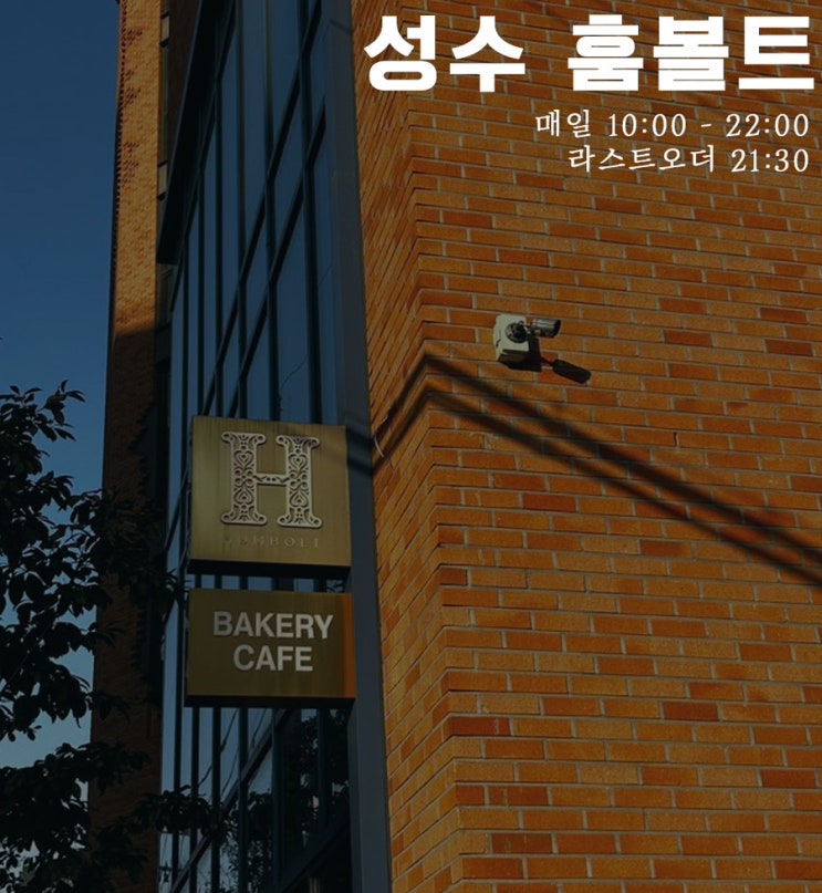 성수 훔볼트 스터디공간과 디저트가 많은 카페