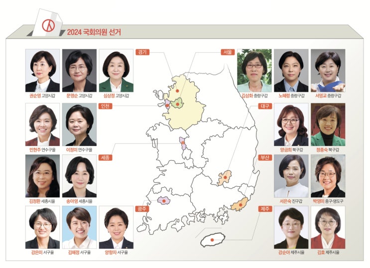 [4·10 국회의원 선거] 22대 총선, 여성이 뛴다