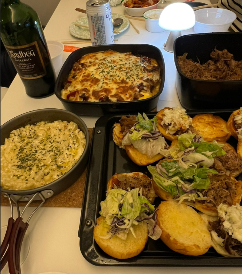 홈파티 요리 폴드포크 바베큐 먹어본 후기*