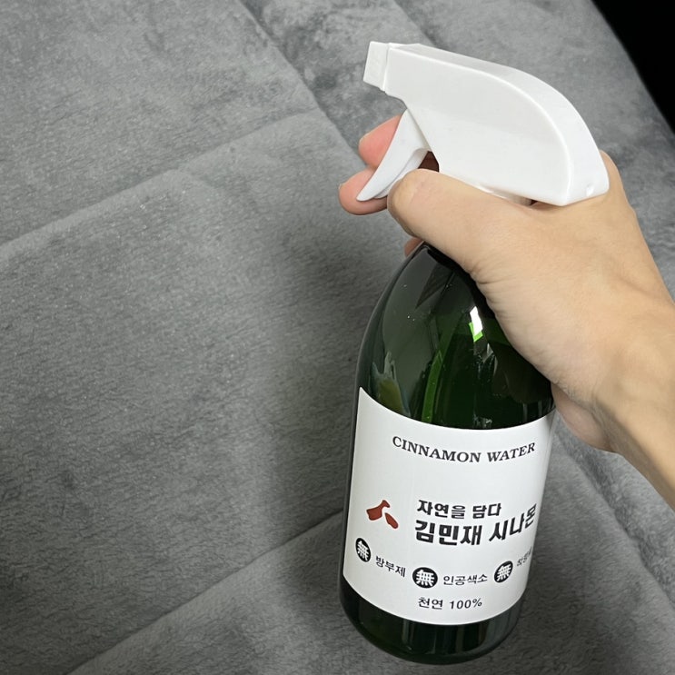  새집증후군 & 집먼지진드기퇴치제 추천, 김민재 계피스프레이