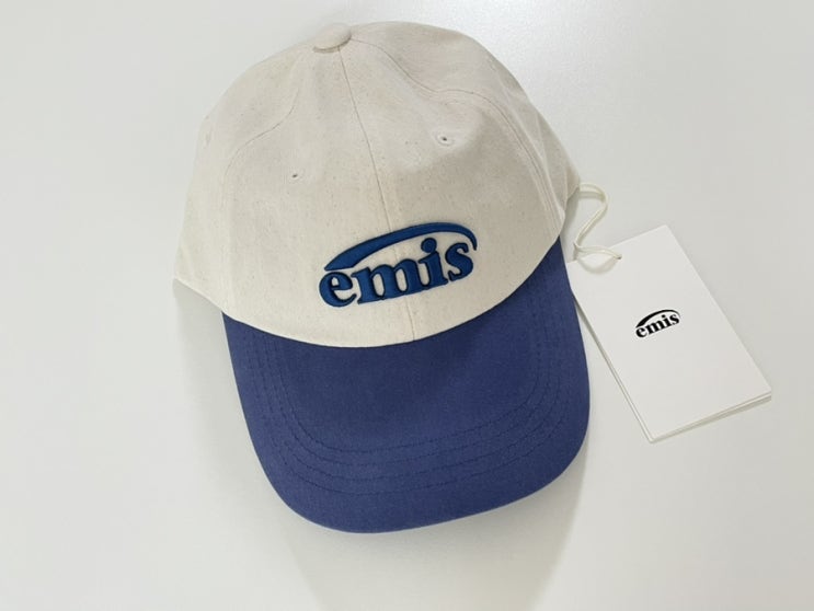  이미스 emis, 투톤 네이비 볼캡