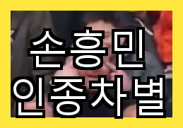 손흥민 인종차별 사건에 대한 대응과 지지