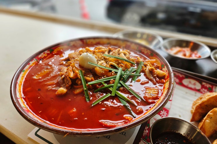 [강릉 짬뽕 맛집] 불향 가득 자가제면 얼큰한 돌짬뽕 107짬뽕 중식당