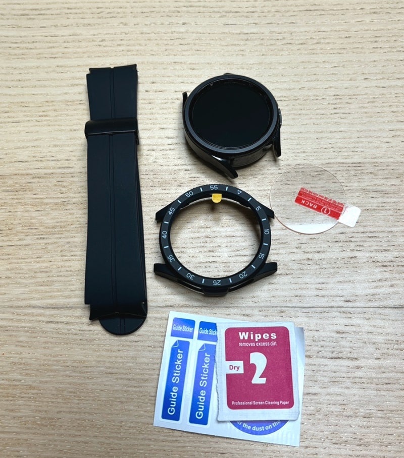 갤럭시워치6 클래식 43mm 스트랩맨 베젤링케이스 후기