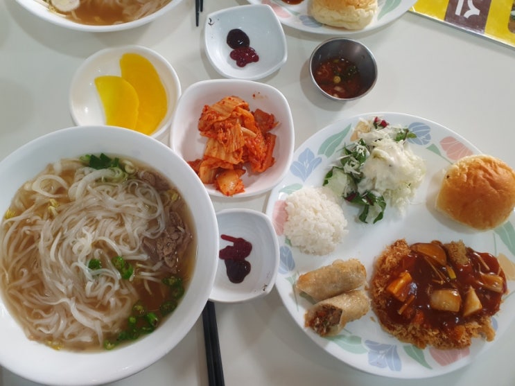  [인천 만수동 맛집] 쌀국수와 돈까스 정식메뉴 하노이 돈까스