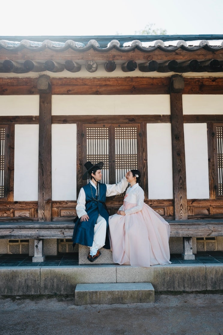  국제 연애 : 금준당 한복 대여 및 경복궁 스냅 촬영 후기(내돈내산)