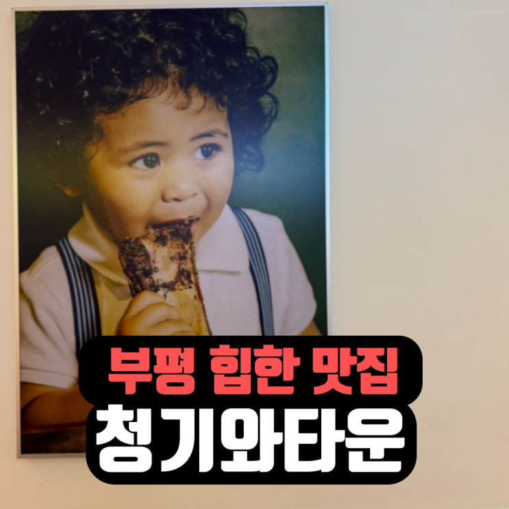 인천 부평 맛집 - 부평소고기 1티어 청기와타운 부평점