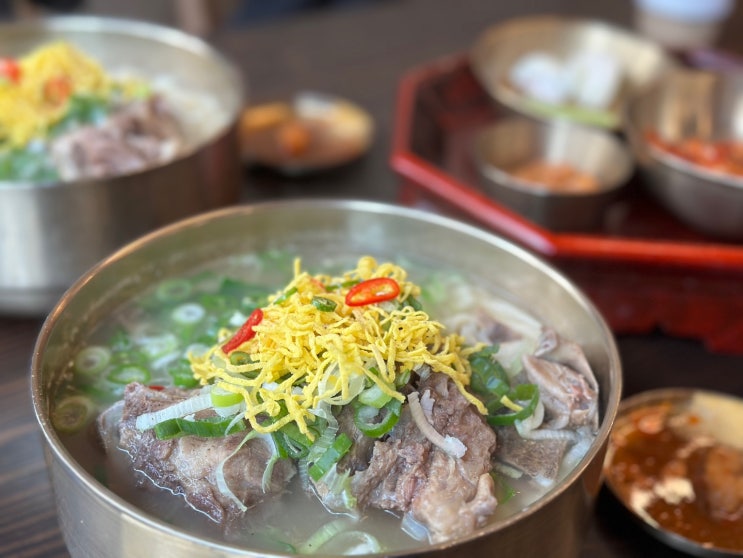 성수역 평이담백뼈칼국수 내돈내산 후기[성수 밥집 추천]