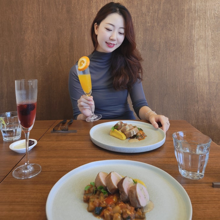  용산맛집 용산레스토랑 마쁘띠메종 4만원대 런치코스