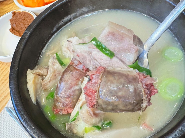 [까치산시장 맛집] 화순순대국 고기 듬뿍 들어간 잡내없는 깔끔한 순대국밥 맛집 추천
