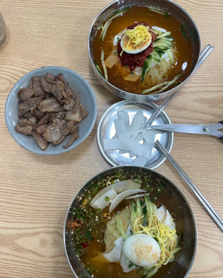  [대구, #맛집] 칠곡 경대병원 밀면과 석쇠불고기의 만남 (부산가야밀면전문점&석쇠불고기)