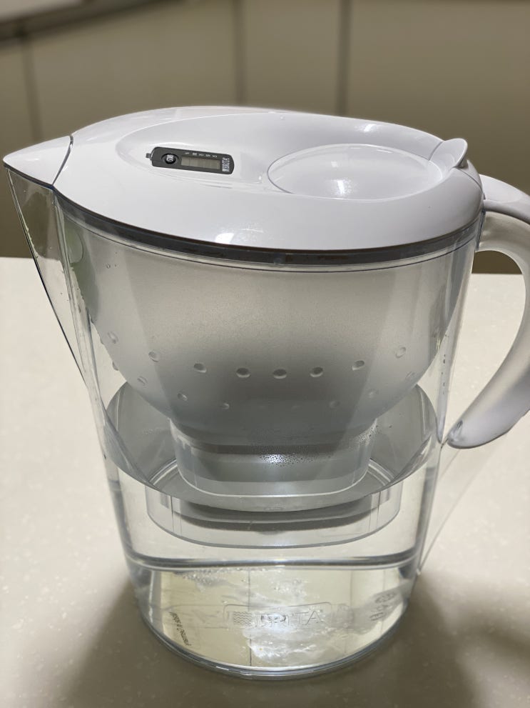 브리타 정수기 마렐라XL 3.5L 3개월 사용기, 가격 & 필터 교환 후기