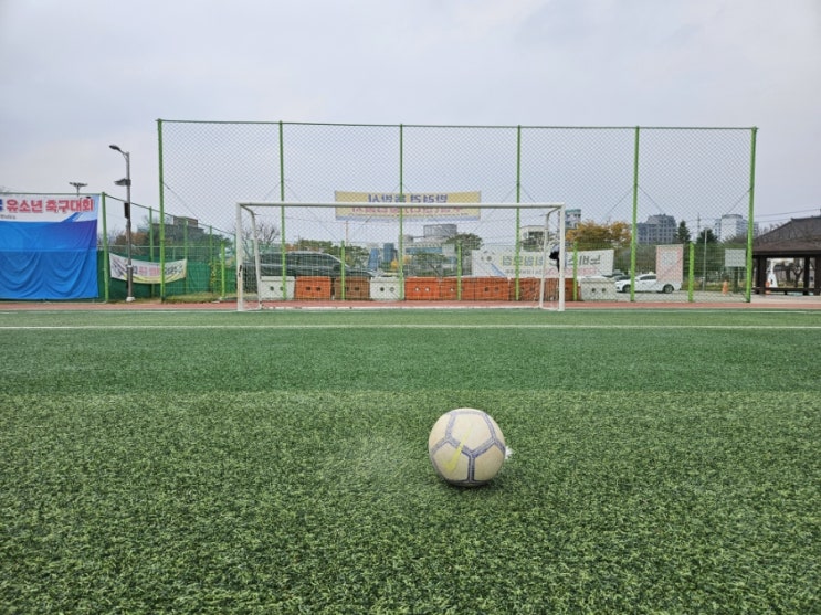  오랜만에 축구