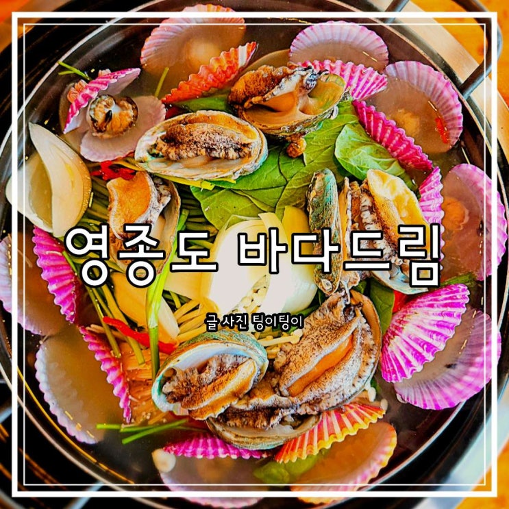 영종도 분위기 맛집 구읍뱃터 근처 애견동반 식당 바다드림 전복산낙지샤브 후기