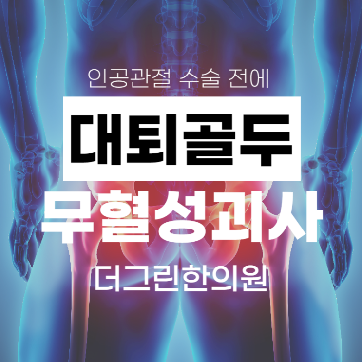 대퇴골두 무혈성 <b>괴사 인공관절</b> 수술 받기 전에