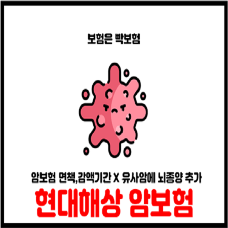  현대해상 암보험 가입 추천하는 2가지 이유