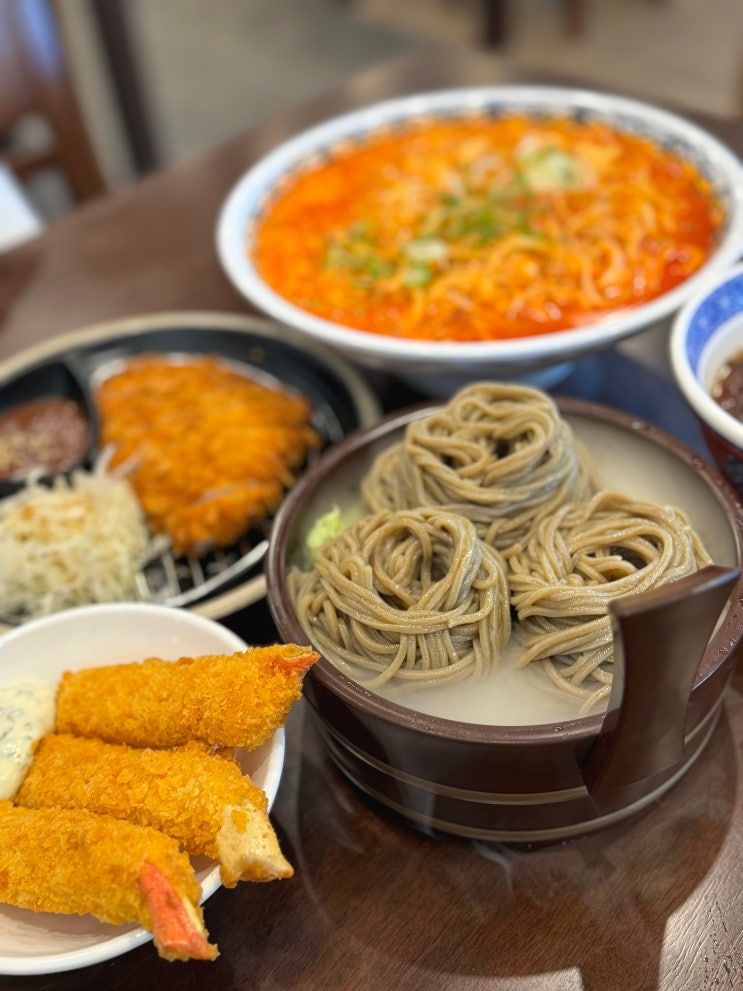  세종 소바 맛집 삼동소바 금남면 일식집 돈까스도 맛있어