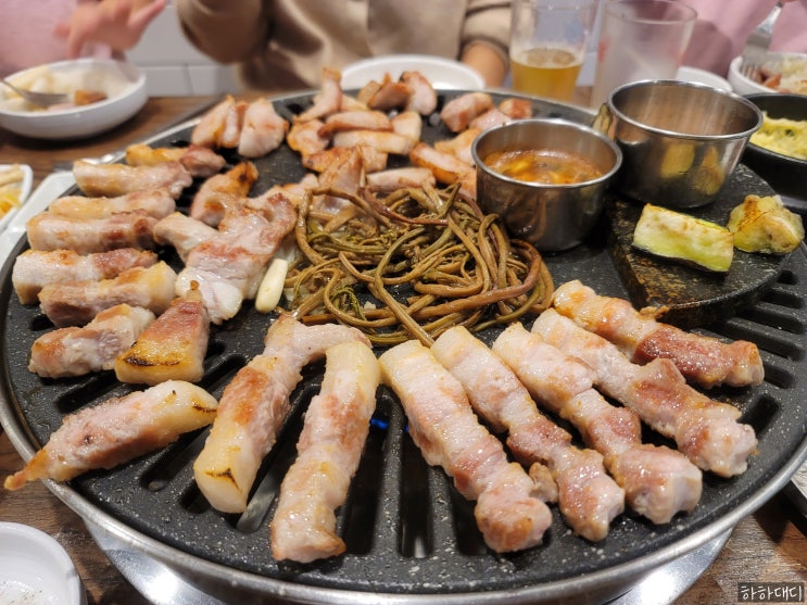  경남 김해 진영 신도시 ㅣ 합리적인 가격에 구워주셔서 편하게 먹을 수 있는 삼겹살 맛집 푸줏간백정 내돈내산 방문기