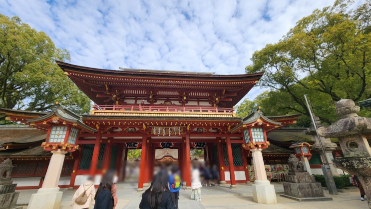  후쿠오카 근교 다자이후, 지하철 가는법, 텐만궁, 상업화된 관광지 /별 거 없던 후기