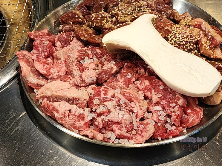  대전 문지동 소갈비, 돼지껍데기 맛집 연탄구이실