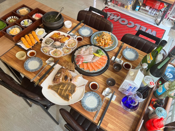 구의역 맛집+박과장의 조은회사에서 숙성모듬회를 먹어보세요!!