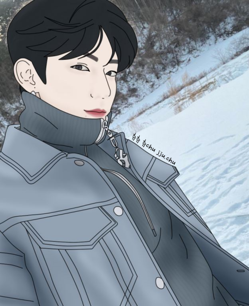 아니, 아이돌 몸이 이렇게 좋아도 돼? (후방주의, 남편주의) *비투비* 이민혁 일러스트 팬아....