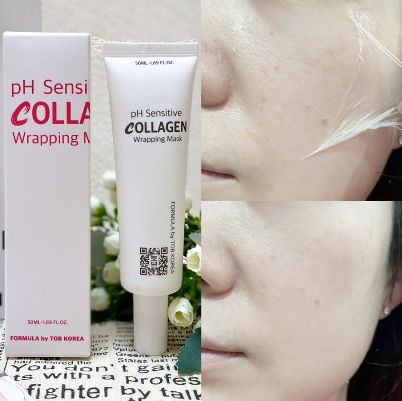 환절기에 지친피부, 콜라겐팩으로 관리하자! 토브(TOB) pH센서티브콜라겐랩핑마스크