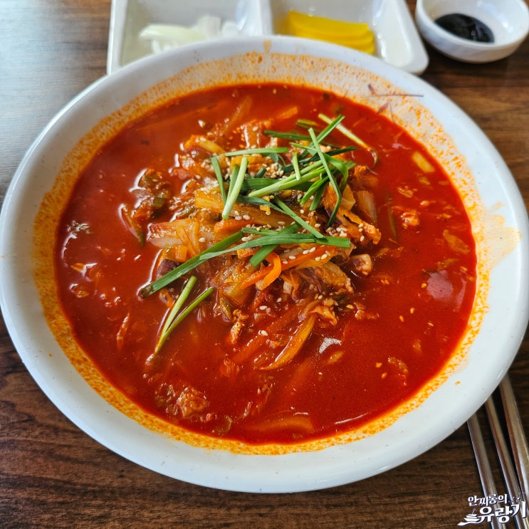  경기광주 교동짬뽕 맛있게 매운 불 맛 짬뽕 탄벌동 이전
