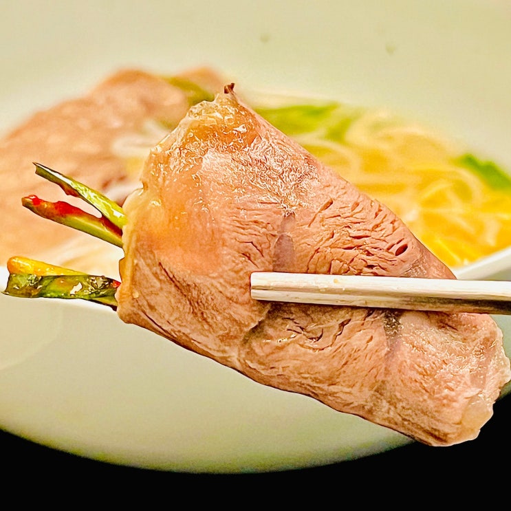  [합정 맛집] 해장 곰탕국수 / 수육 이 맛있는 '월하객잔' 후기