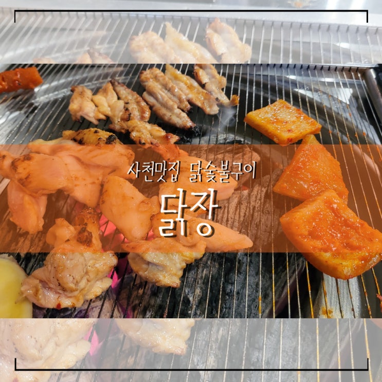 내돈내산 경남 사천 찐 지역맛집 닭숯불구이 닭갈비 닭장