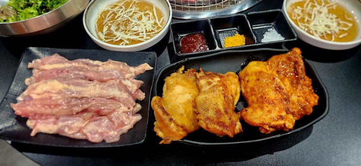  마산 무한리필 닭갈비 신포동 맛집 인생숯불구이