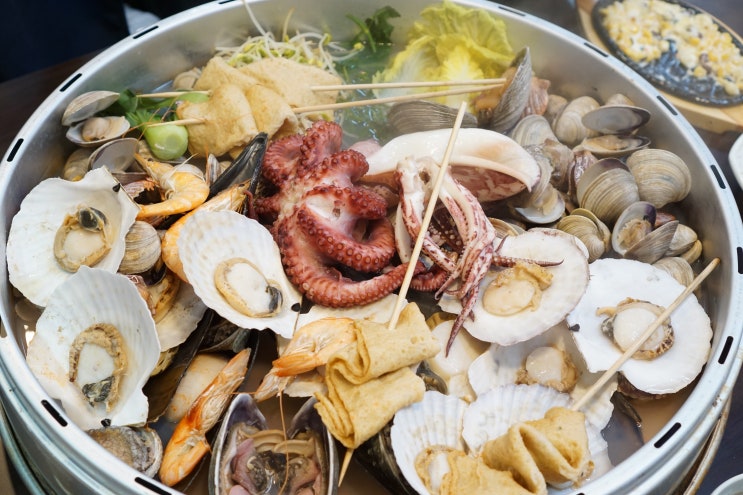 신림역맛집 푸짐한 신림조개전골 맛보기 좋은 바다향