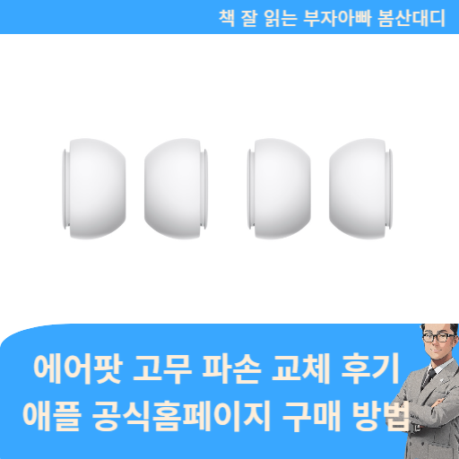 에어팟 고무 파손 교체 후기(애플 공식 홈페이지 사는 방법)