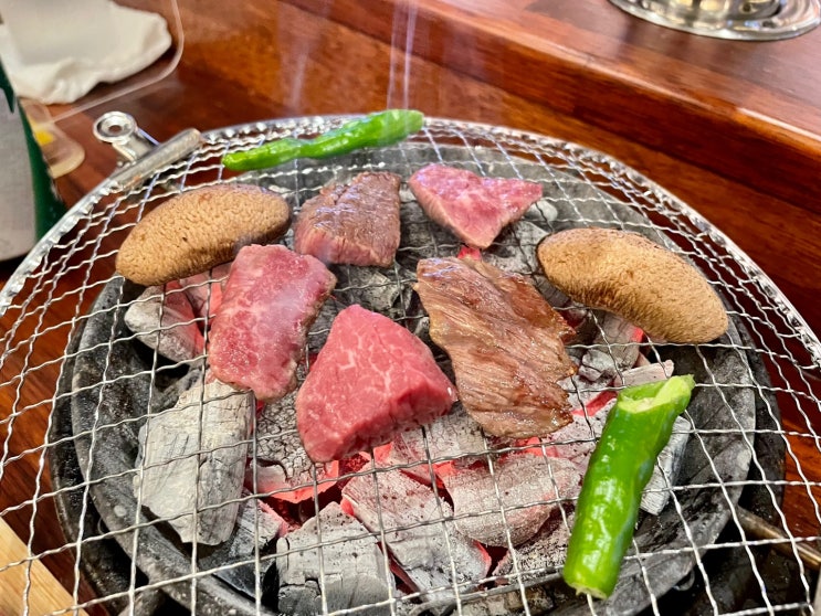  여수시청맛집 일본식 와규 오마카세 " 히바치텐 여수 "
