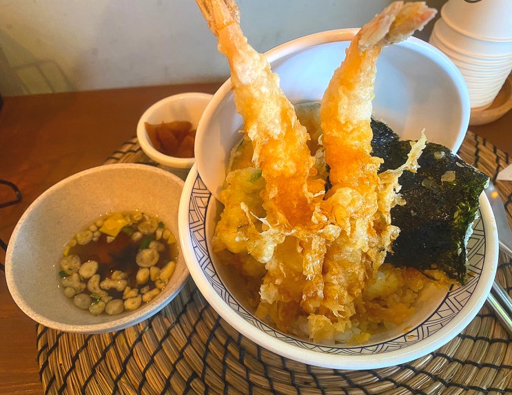  [뚝섬 맛집] 혼밥 성수텐동 맛집 '삼박자' 내돈내산 솔직리뷰 with 뚝섬주차꿀팁