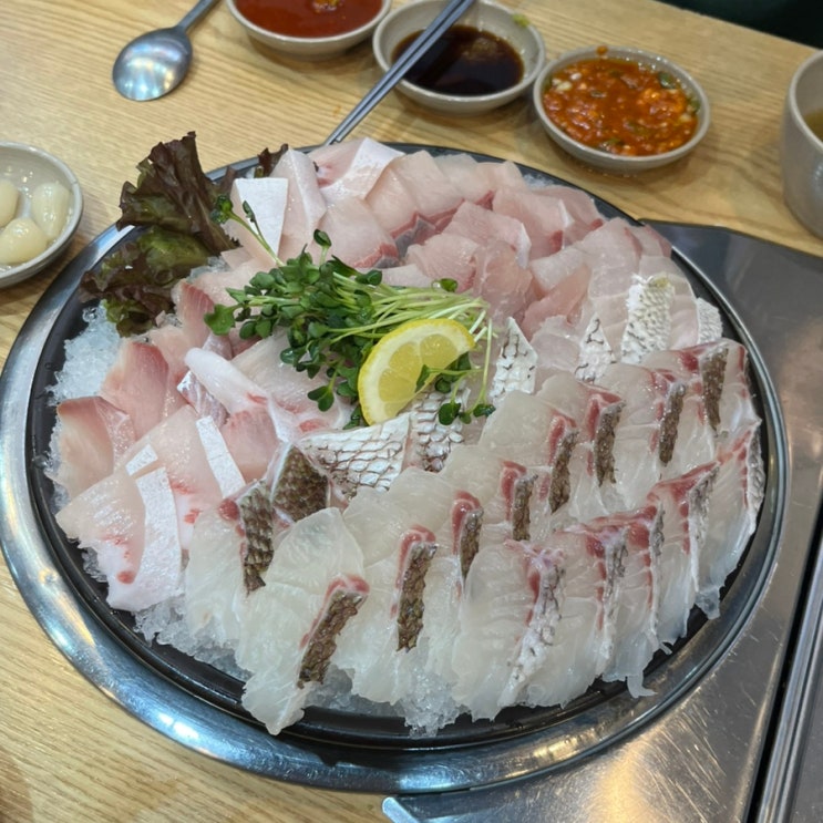  안산 맛집 고잔동 횟집 '윤선장어시장 안산고잔중앙역점' 방어 참돔후기