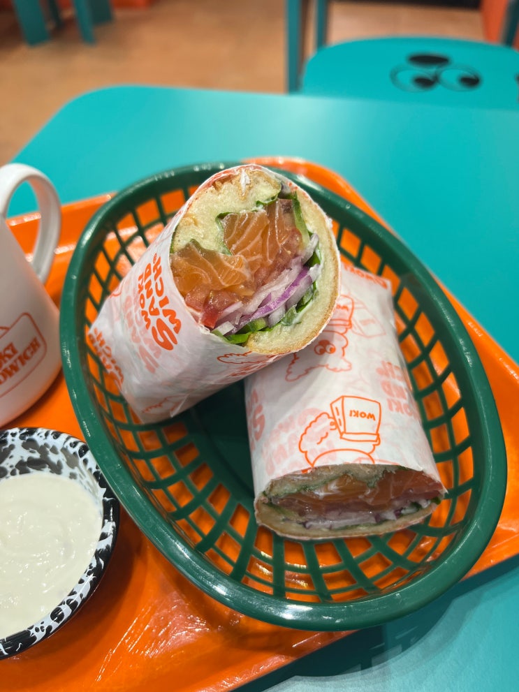  안양 평촌역 혼밥하기 좋은 샌드위치 맛집 또간집 우키샌드위치