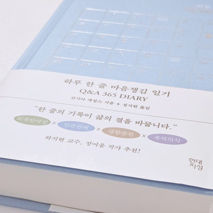  신시아 캐칭스의 하루 한 줄 마음챙김 일기 Q&A 365 DIARY