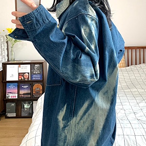 오라리 셔츠 여자가 추천하는 남친룩 체크셔츠 데님셔츠