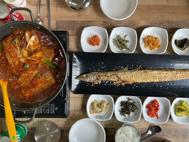  제주 서귀포 성산 갈치조림 맛집 웨이팅 없는 부뚜막 식당 내돈내산