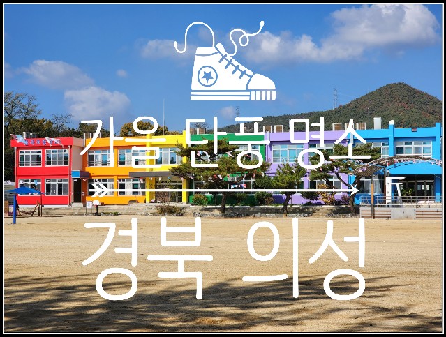  지금 단풍놀이가기 딱 좋은 경북 의성여행코스